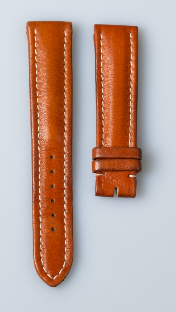 Breitling brown calfskin leather strap 20 mm.