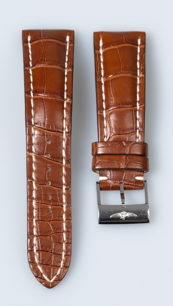 Breitling brown alligator leather strap 24 MM