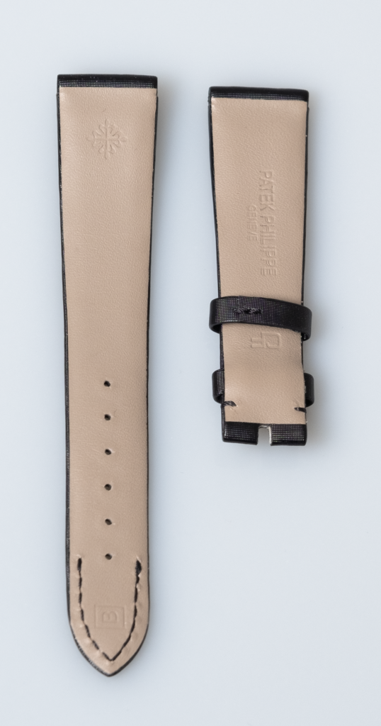 Patek Philippe black satin watch strap - Afbeelding 8
