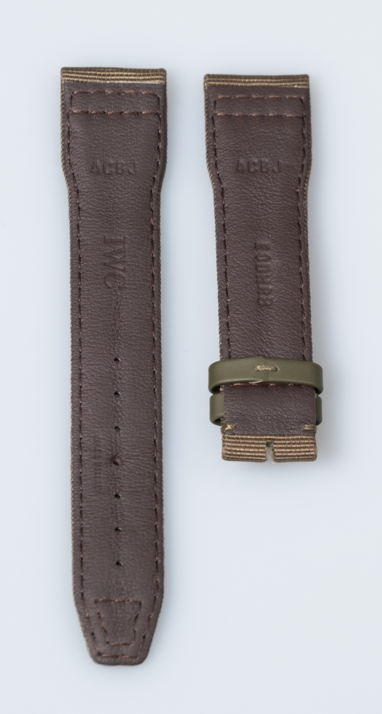 IWC green textile strap for pilot models, 21 mm. Reference EODHR8 - Afbeelding 4