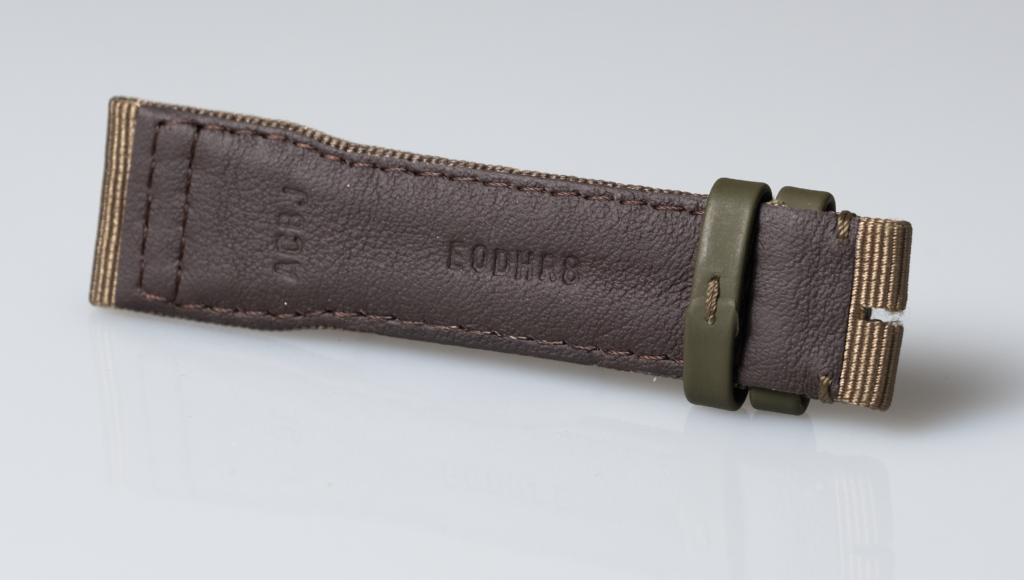 IWC green textile strap for pilot models, 21 mm. Reference EODHR8 - Afbeelding 3