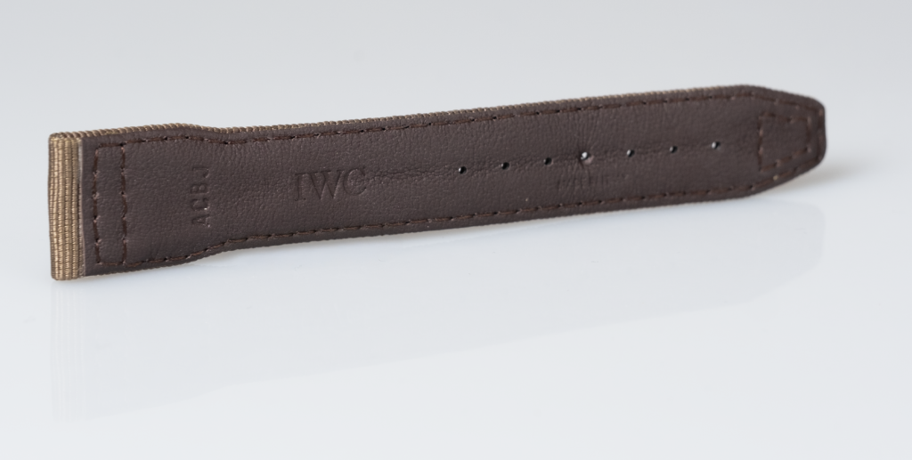 IWC green textile strap for pilot models, 21 mm. Reference EODHR8 - Afbeelding 2