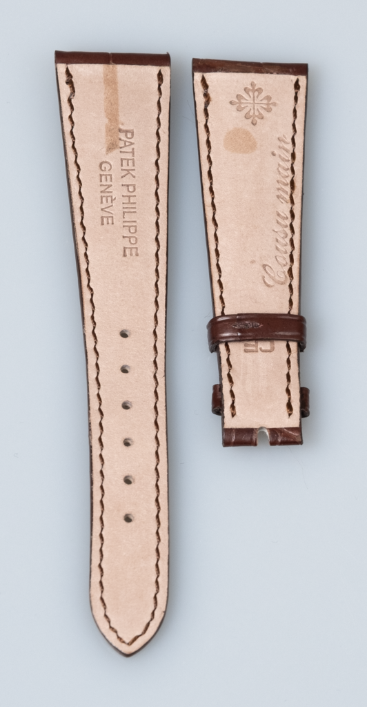 Patek Philippe matt brown alligator leather strap 20.8mm - Afbeelding 2