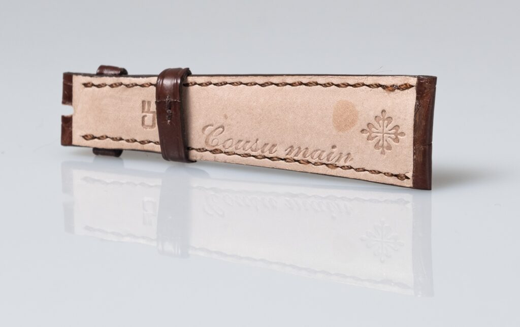 Patek Philippe matt brown alligator leather strap 20.8mm - Afbeelding 6
