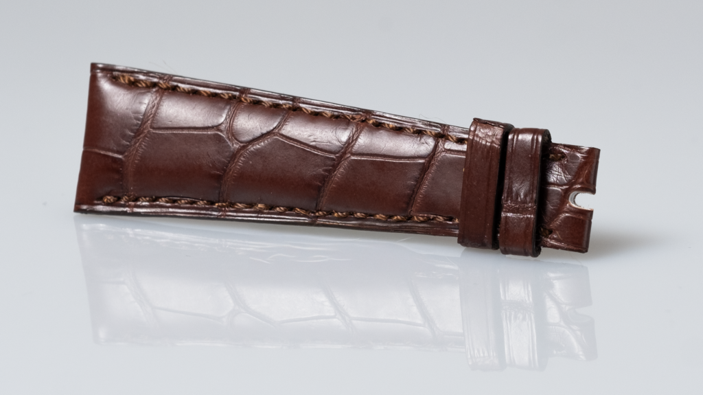 Patek Philippe matt brown alligator leather strap 20.8mm - Afbeelding 5