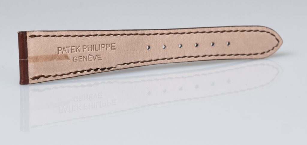 Patek Philippe matt brown alligator leather strap 20.8mm - Afbeelding 7