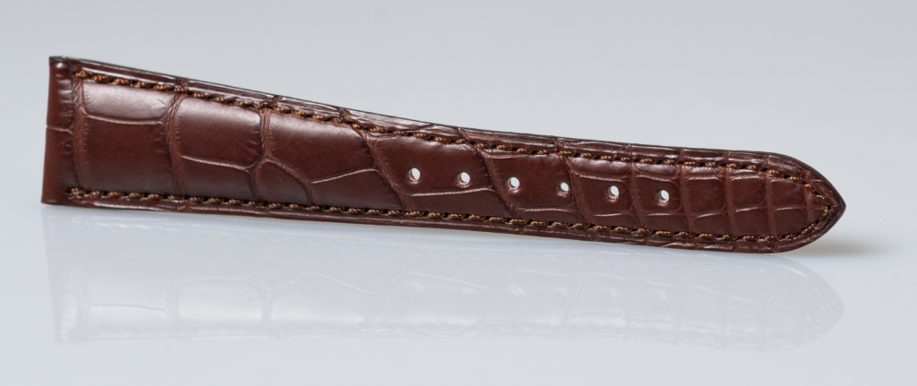 Patek Philippe matt brown alligator leather strap 20.8mm - Afbeelding 7
