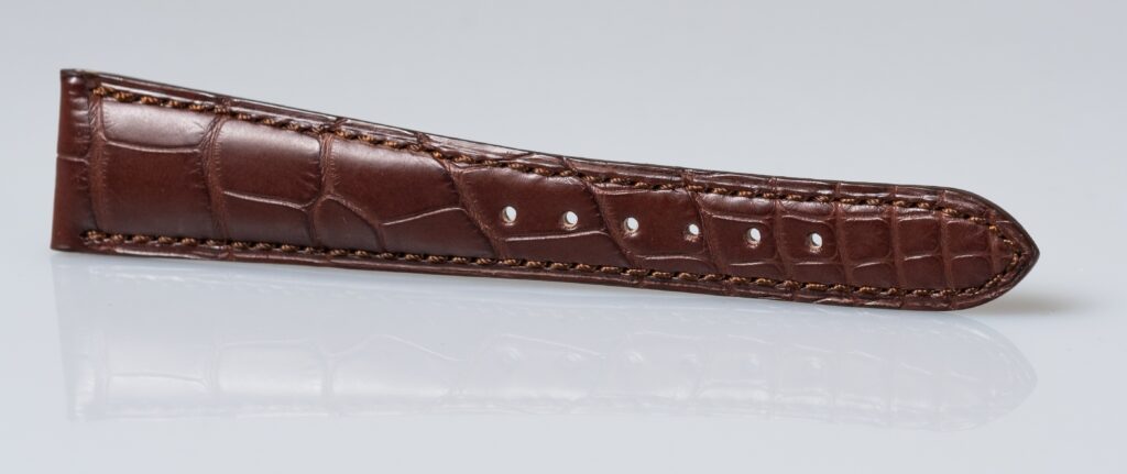 Patek Philippe matt brown alligator leather strap 20.8mm - Afbeelding 4
