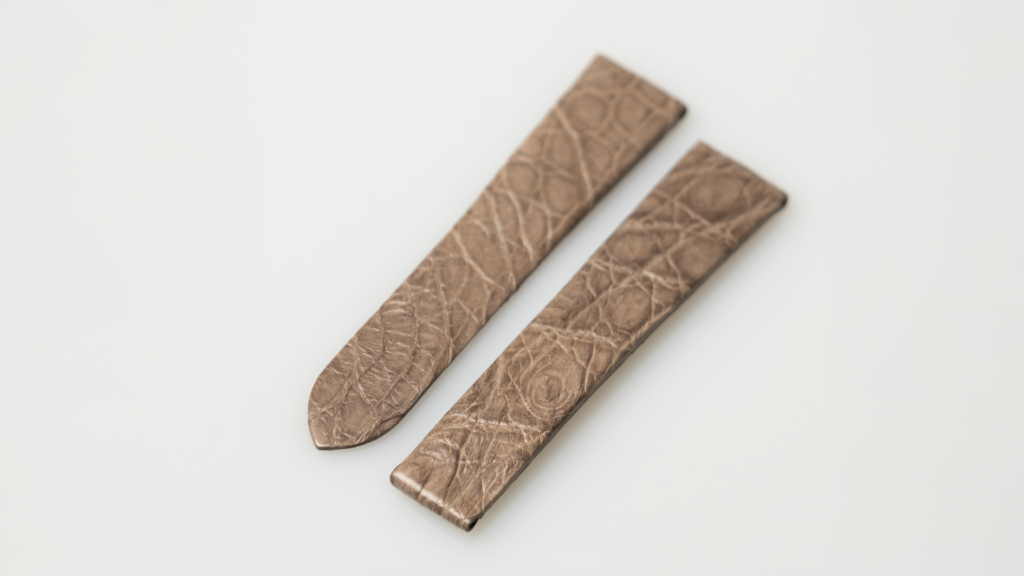 Cartier alligator strap, grey, 16.5 mm, reference KD64C899 - Afbeelding 2