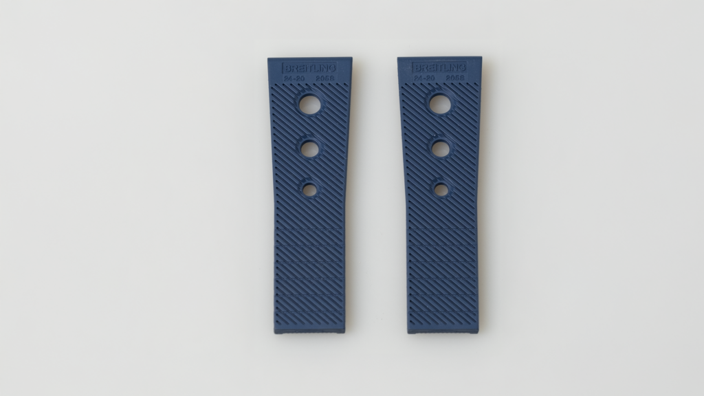 Breitling bleu twinpro rubber strap 24 mm, reference 205S - Afbeelding 2
