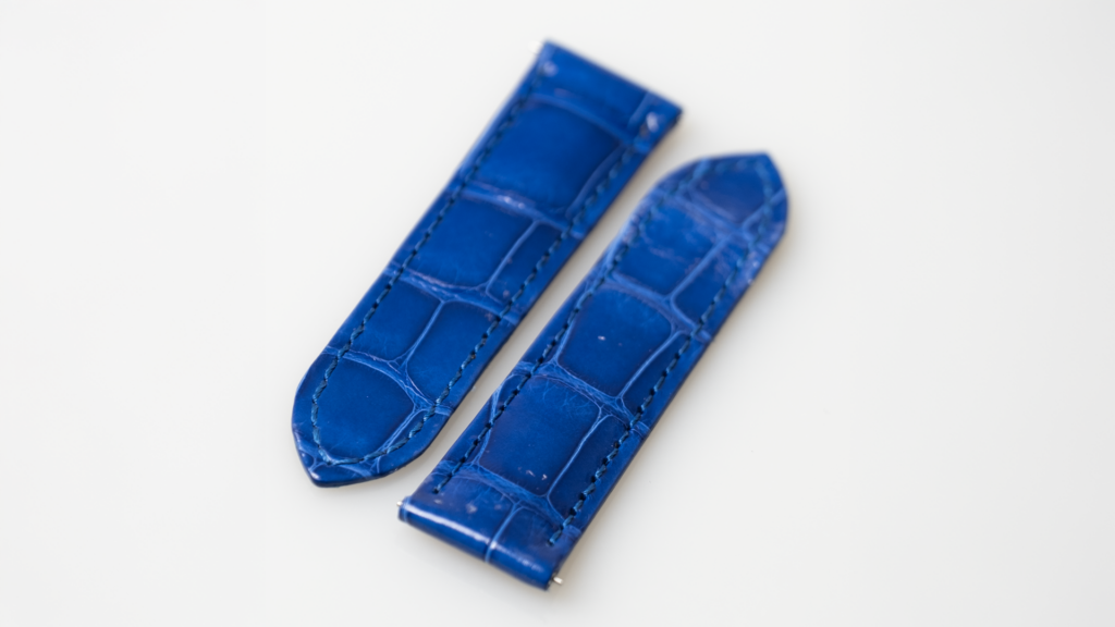 Cartier alligator shiny lapis bleu, reference KD6VZN04 - Afbeelding 2