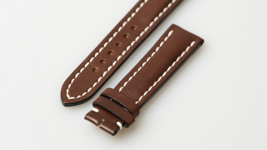 Breitling brown calfskin leather strap - Afbeelding 2