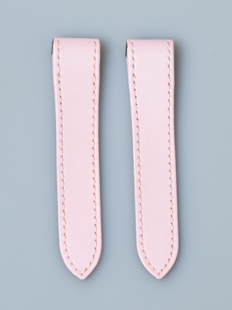 Cartier Santos 100  pink strap, 20mm