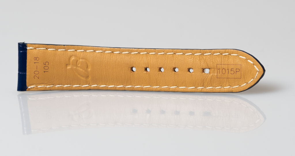 Breitling bleu alligator leather  - Afbeelding 6