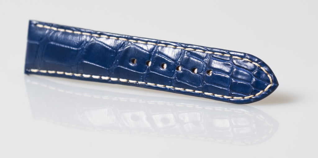 Breitling bleu alligator leather  - Afbeelding 4