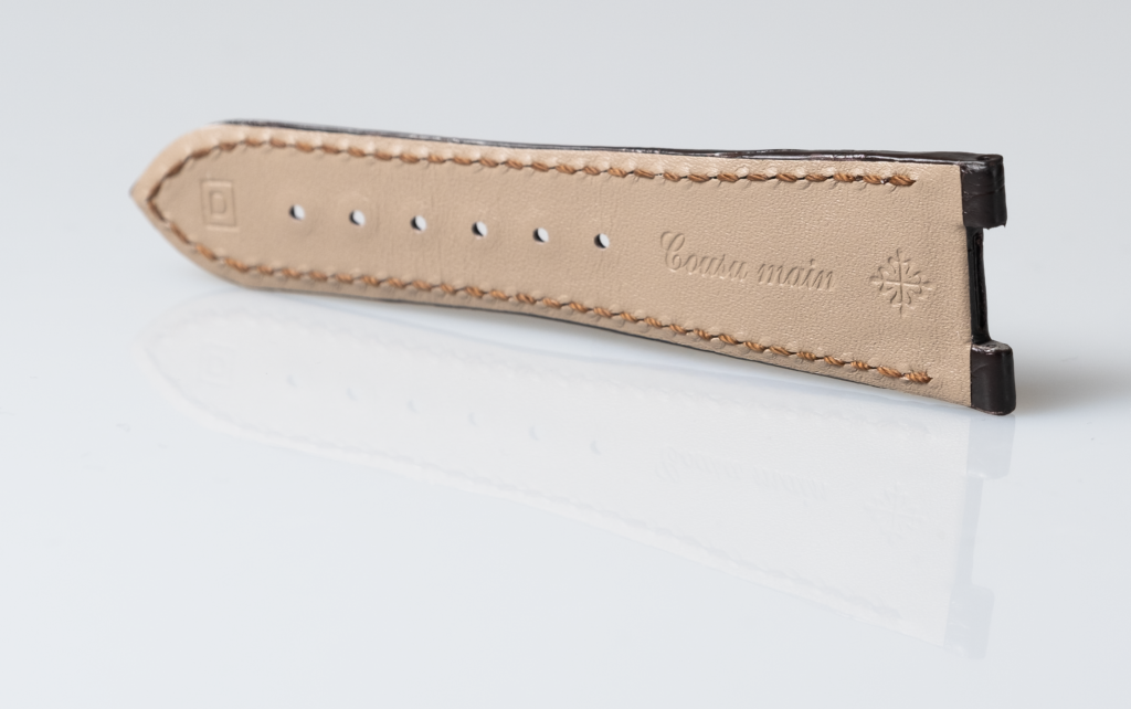 Patek Philippe brown alligator leather watch strap Nautilus - Afbeelding 6