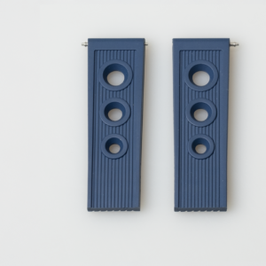 Breitling bleu twinpro rubber strap 20 mm, reference 203S