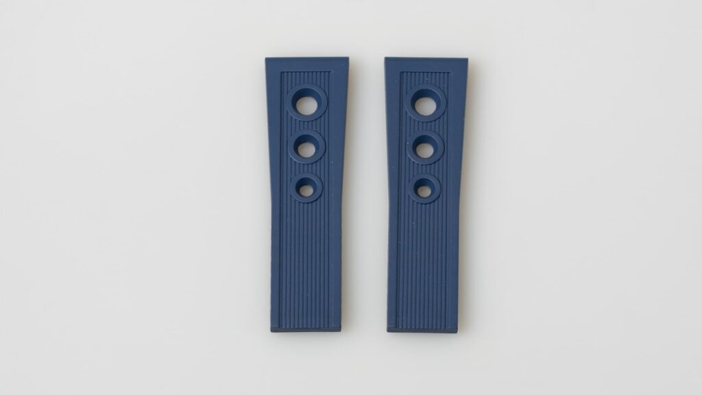 Breitling bleu twinpro rubber watch strap 24 mm, reference 205S