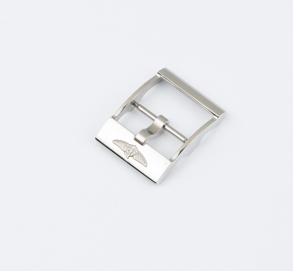 Breitling steel Buckle, 20 mm, polished, for a rubber strap, reference A20S.1