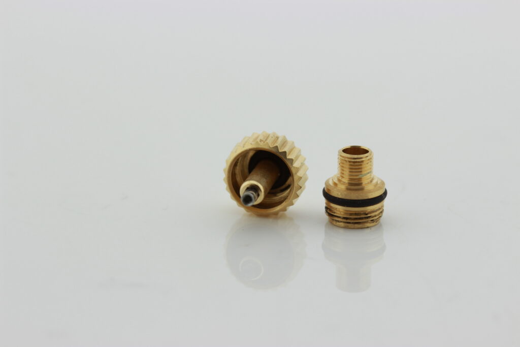 Genuine used for Rolex submariner, daytona, GMT yellow gold crown. Size 7 mm. - Afbeelding 5