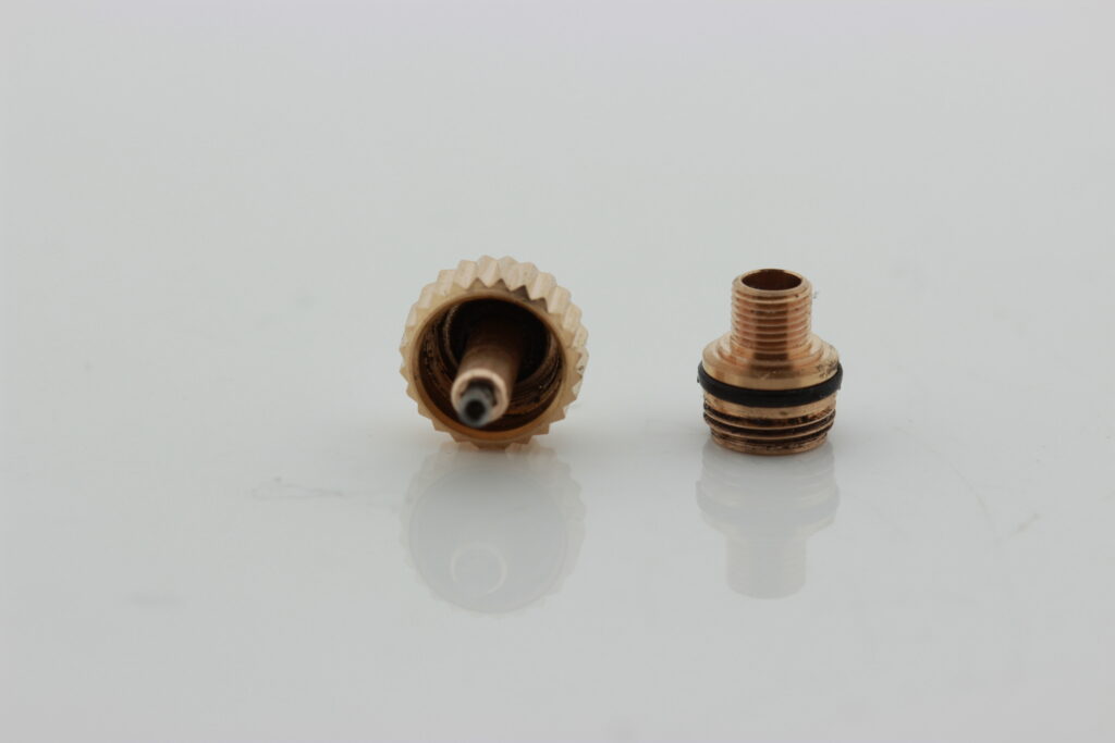 Genuine used for Rolex submariner, daytona, GMT pink gold crown. Size 7 mm. - Afbeelding 5